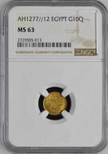 GWvg - IX}鍑A 10 LV X^ AuhDAWY 1277/12 AH NGC MS 63A