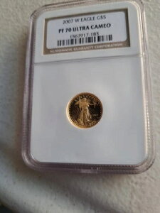 2007-W 5h AJv[tC[O 1/10IX NGC PR70 EgJI