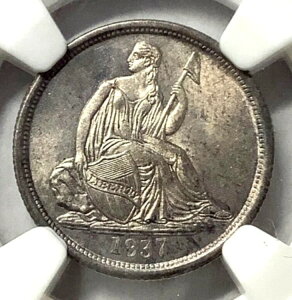 1837N _CiȂj NGC MS 65If炵RCłI