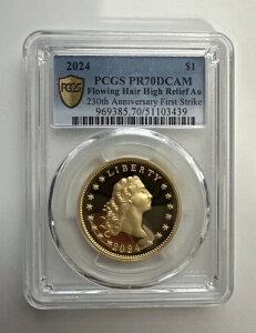 2024N 230NLO t[COwA nC[t S[h Au PR70DCAM PCGS