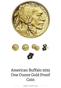 �A�����J���o�b�t�@���[ 2022 1�I���X �S�[���h�v���[�t 50�h���R�C�� 22EL