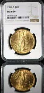 1911-S ZgS[fX $20 ~ NGC MS 65+ ~ f炵O ~ ō