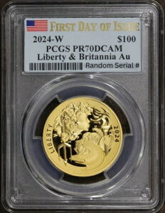 2024-W (PR70) 100h v[t S[h oeBu^jA (č) PCGS - FDOI