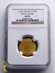 1266-1278�N �C�^���A �T���[�g�E�h�[�� �`���[���Y���� �i�|�� FR-808 NGC AU58 �Ӓ�ς�