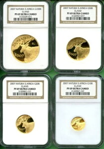 ��A�t���J �G�����h NGC PF 69 �E�����A �J���I �S�[���h 9.999 2007 �Z�b�g 1.85 �I���X