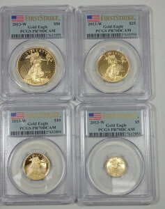 2013-W S[h C[OZbg PCGS PR 70 DCAM t@[XgXgCN ~ 1IX/1/2IX/1/4IX/1/10IX