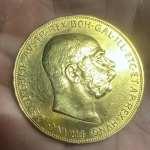 1915年 | 100コロナ金貨 オーストリア/ハンガリー 0.9802オンス 純金貨