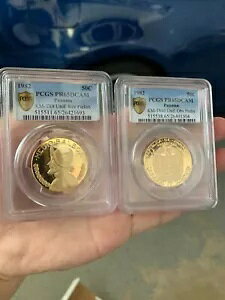 1982年 ピエフォート・トライアル・ストライクス パナマ・ゴールド ユニフェイス PCGS PF65DCAM