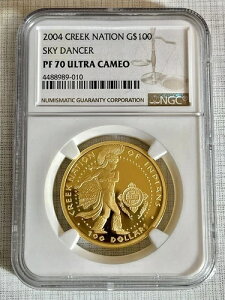 N[NEl[V 2004 XJC_T[ 100h 1IX  NGC PF70 EgJI SKU# 1269