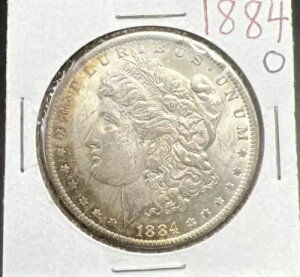 1884�N O $1 �����K����� AU UNC �j�[�g�g�[�j���O�g�i�[�ɂ���