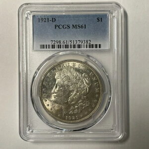 1921-D K 1hd PCGS MS 61 (382)