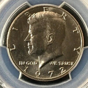 1972�N 50�Z���g �P�l�f�B �n�[�t�_���[ PCGS MS64 83071313 �R�C��6���Z�b�g