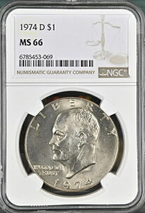 1974-D 1h AC[n[h NGC MS66 6785453-069