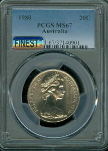 1980N I[XgA 20Zg PCGS MS67 MAC ōi & ȂB