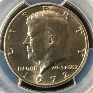1972�N 50�Z���g �P�l�f�B �n�[�t�_���[ PCGS MS64 83071328 �R�C��6���Z�b�g