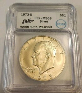 1973-S AC[n[ 1h  40% MS68 ICG I[XeBEnbg[ MTC