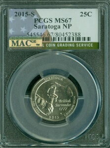 2015 S TgK tbO NH[^[ PCGS MS67 PQ MAC X|bgX *
