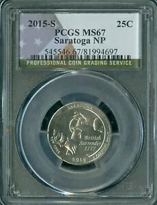 2015 S TgK tbO NH[^[ PCGS MS67 PQ t@Ci[ }bN X|bgX 1 ̂݁B