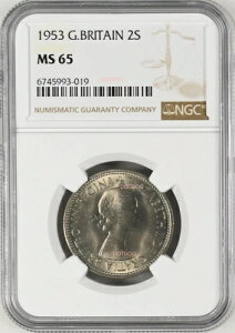 NGC MS 65 UNC 1953 GUxX2Պ CMX 2 S 2 VO