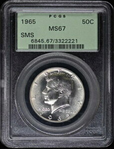 1965N 50Zg SMS PlfB n[t_[ - ^Cv2 Vo[Nbh PCGS SP67
