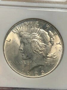 1922 N 1 h ah č NGC MS64!