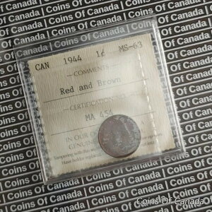 1944NJi_1Zgyj[RC ICCS MS 63 +Fgi[ -  #coinsofcanada