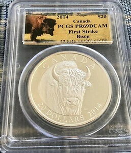 2014NJi_h 20 oC\ 0.9999 1IX  - oC\ PCGS PR69 t@[XgXgCN