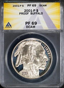 2001-P 1h݃obt@[h PF 69DCAM ANACS # 7668875 + {[iX