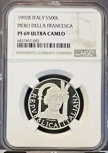 1992 C^A Vo[ 500  sG fb t`FXJ NGC PF 69 Eg JI gbv |bv