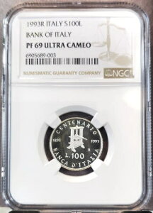 1993N C^A  100 C^As NGC PF 69 EgJI A gbv|bv 1