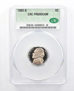 1982-S WFt@[\jbP PR69 DCAM CAC u[ ytFg[ *7677