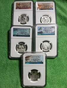 2020 S NGC PF70 �E���g���J���I 5���Z�b�g �V���o�[�v���[�t �N�H�[�^�[�Z�b�g ���������[�X