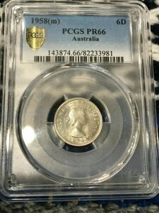 v[t PCGS PR66 1958 (M) { I[XgA 6yX 6D  - JUN742