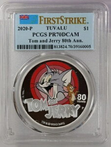 2020-P co gƃWF[ 80NLO $1 PCGS PR70DCAM 1IX 99.9% Vo[