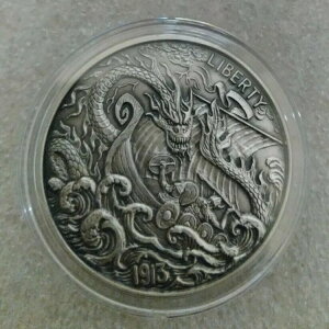 1�I���X �A���e�B�[�N ���E���h �z�[�{�[ �j�b�P�� (�o�C�L���O �o�[�T�[�J�[) �V���o�[ �v���[�t COA �t��