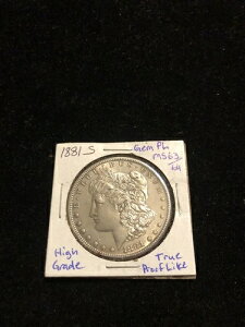 1881-S 1�h�� �����K����� TRUE PROOF LIKE - ���i�� - ��� BU