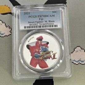2021 カプコン ストリートファイター II M.バイソン PR70 DCAM シルバーコイン プルーフ ?? 送料無料
