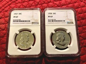 1957NA1958N Vo[v[t tN n[t_[ NGC PF67B̂悤ȕ\ʁI