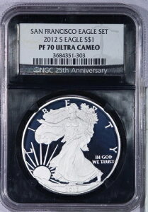 2012-S AJ Vo[ C[O ASE $1 NGC PF70 PR70 EgJI DCAM ubNRA