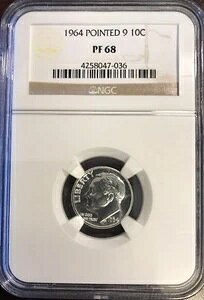1964N 듪u9v 10C PF68 NGC (SB1:N)