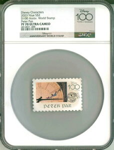 2023�N �j�E�G S$2 �f�B�Y�j�[�L�����N�^�[ D100 �A�����[���h�X�^���v �s�[�^�[�p�� NGC PF70 UC