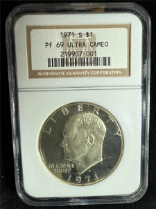 1971N S AC[n[ IKE Vo[ 1h PF69 EgJI NGC UCAM DCAM PR69 3767