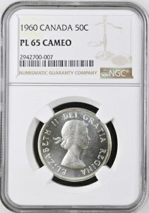 1960N 50Zg n[th GUxX2 Ji_ NGC PL65CAM  R6 O[h