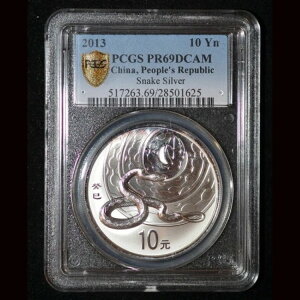 PCGS PR69 DCAM 2013�N ���� ���N 10�� �v���[�t�R�C��