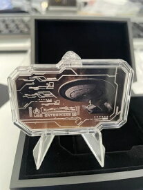 2024年 スタートレック ビークルズ - U.S.S. エンタープライズ NCC-1701-D -1オンス シルバー プルーフコイン