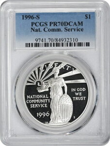 1996-S ƃR~jeBT[rXLO PR70DCAM PCGS