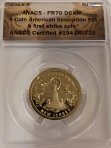 2019-S ANACS PR70 DCAM j[W[W[ $1 AJCmx[V t@[XgfC #194 of 725