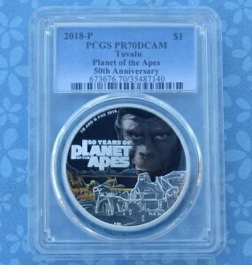 2018N PCGS PR 70 D-Cam ̘f 50NLO 1h coA1IX .9999 Vo[