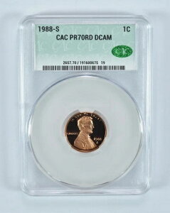 1988-S リンカーン記念館 PR70 RD DCAM CAC