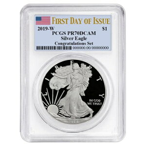 2019-W v[t $1 AJ Vo[ C[O ROe[V Zbg PCGS PR70DCAM FDOI ...
